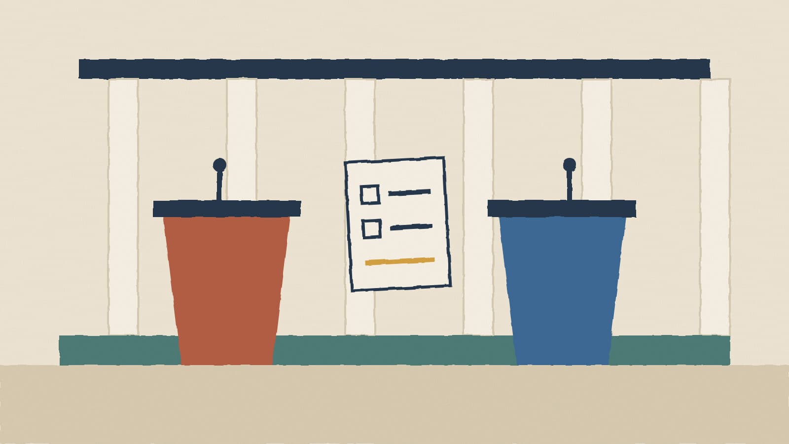 County commission race - illustration, Jake Team LLC
