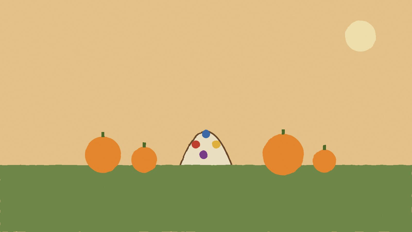Pumpkins and candy bowl - illustration, Jake Team LLC
