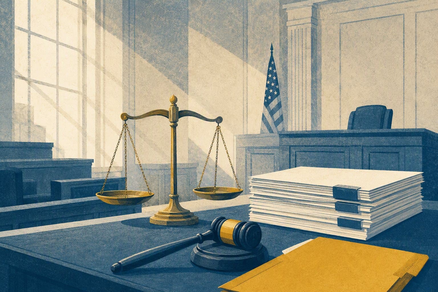 Mental Health Courts - illustration, Jake Team LLC