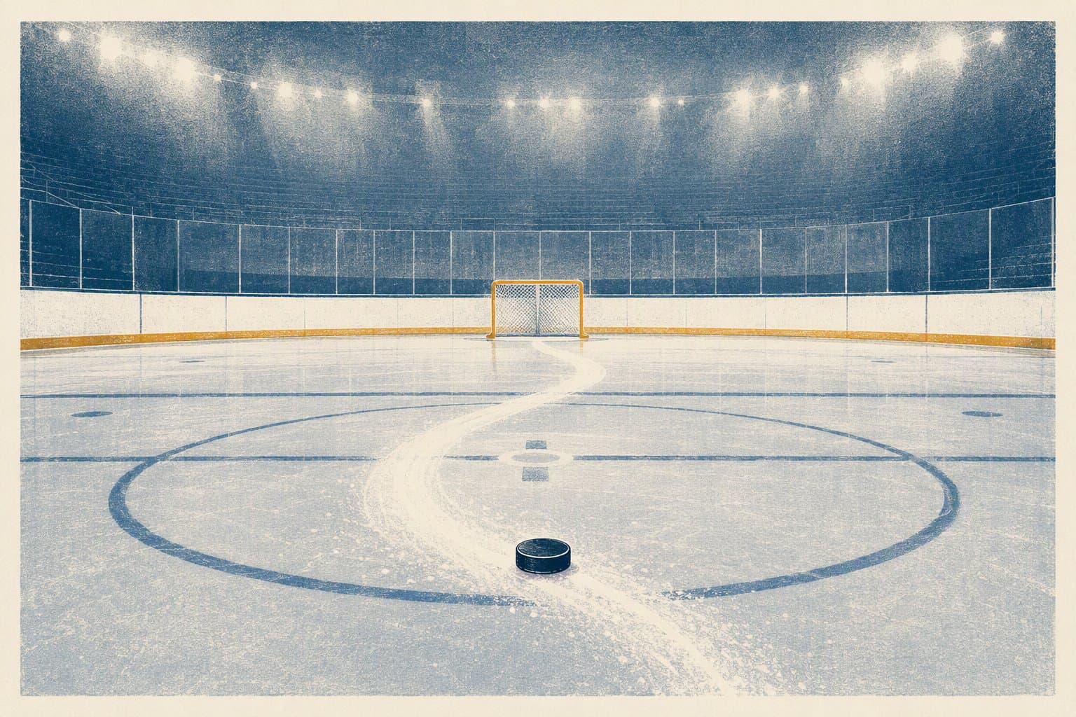 Hockey Comeback - illustration, Jake Team LLC