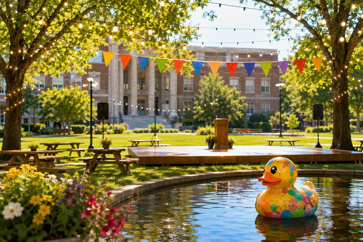 Campus Homecoming Festival - illustration, Jake Team LLC