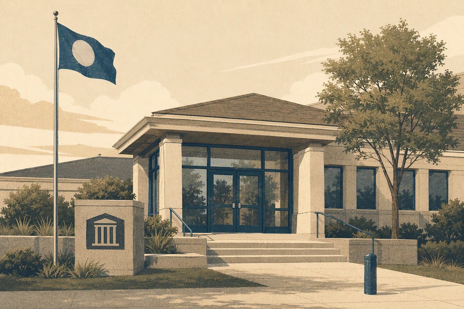 Casselberry City Hall - illustration, Jake Team LLC