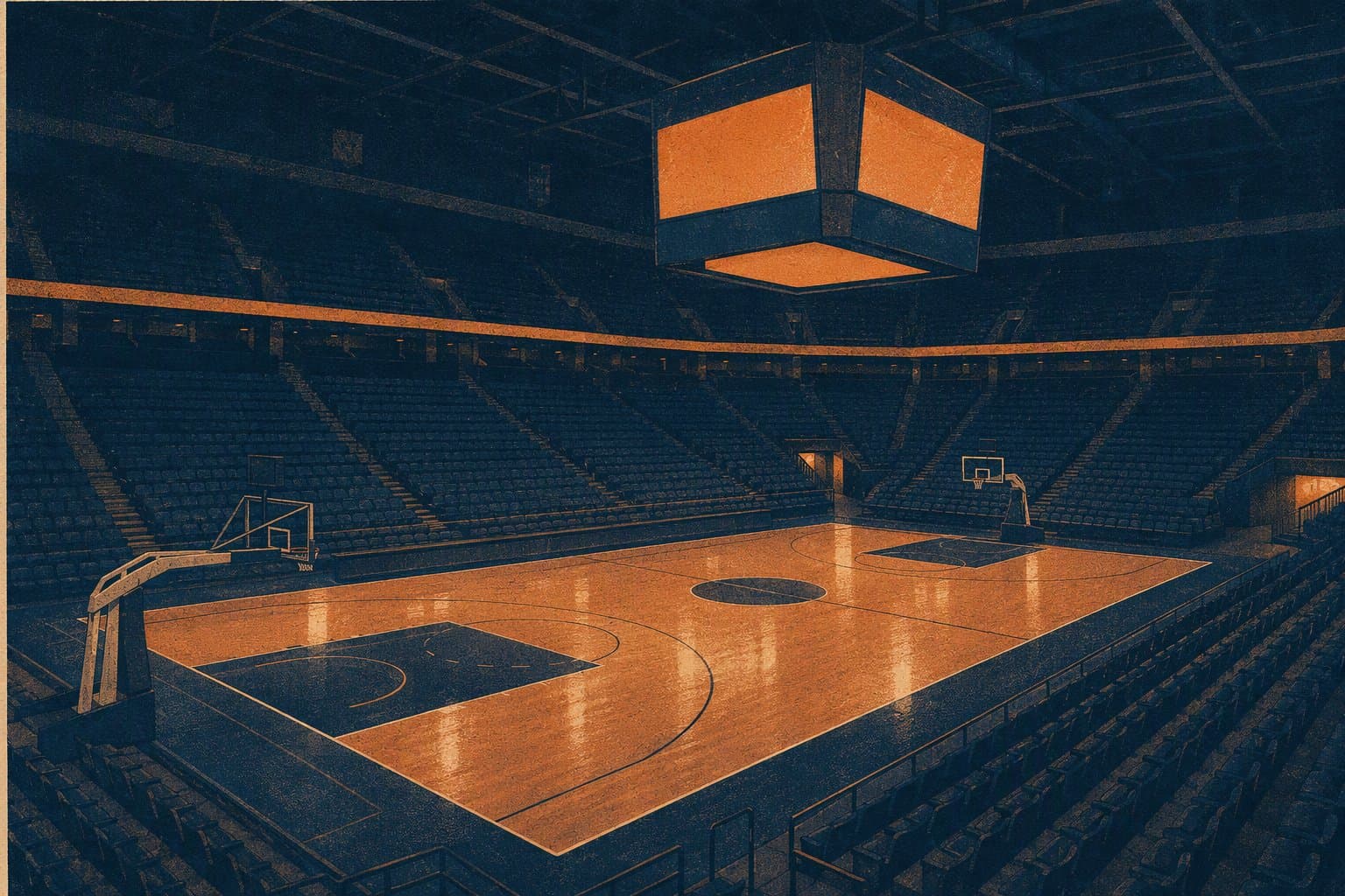 Basketball Season Opener - illustration, Jake Team LLC