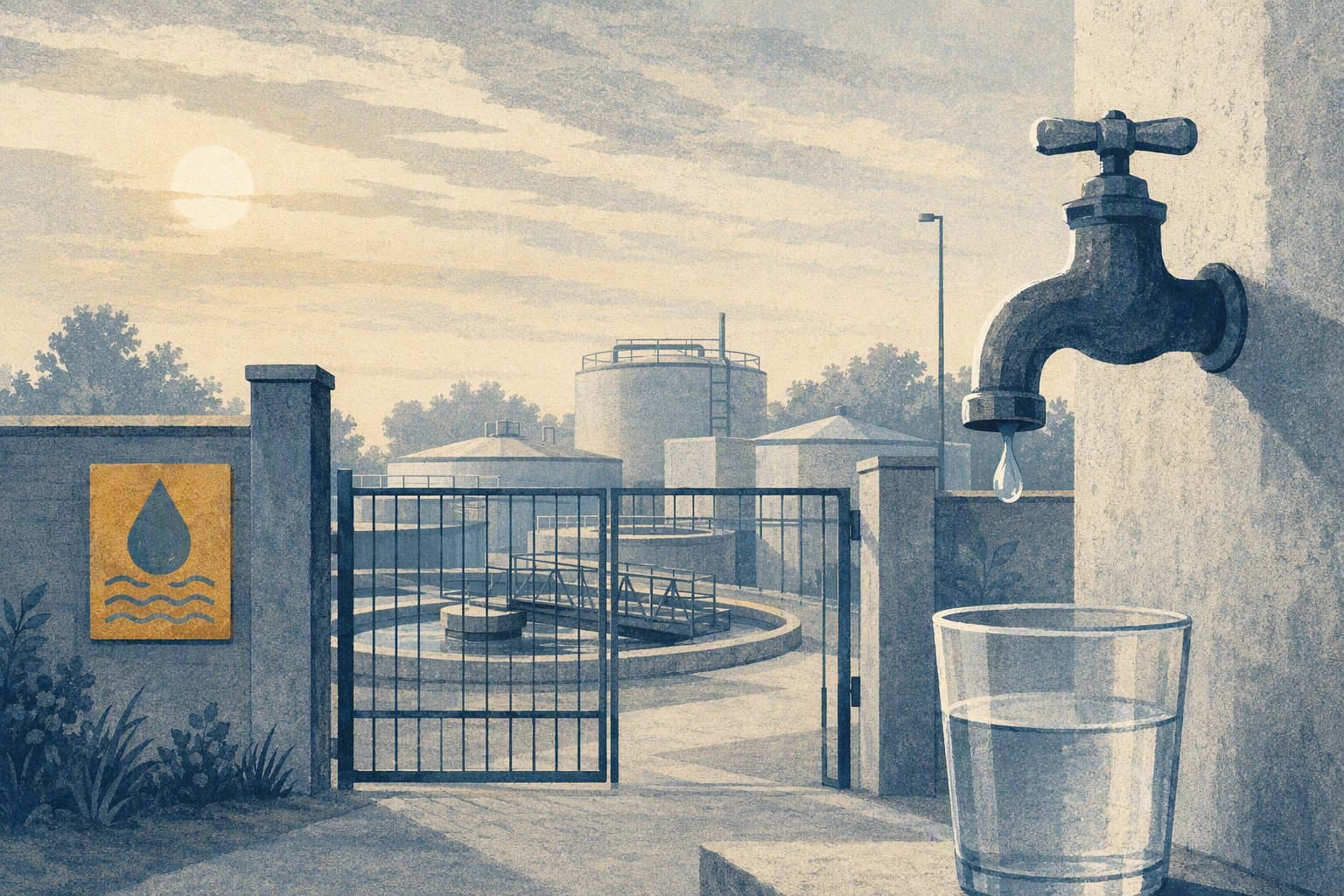 Winter Springs water utility - illustration, Jake Team LLC