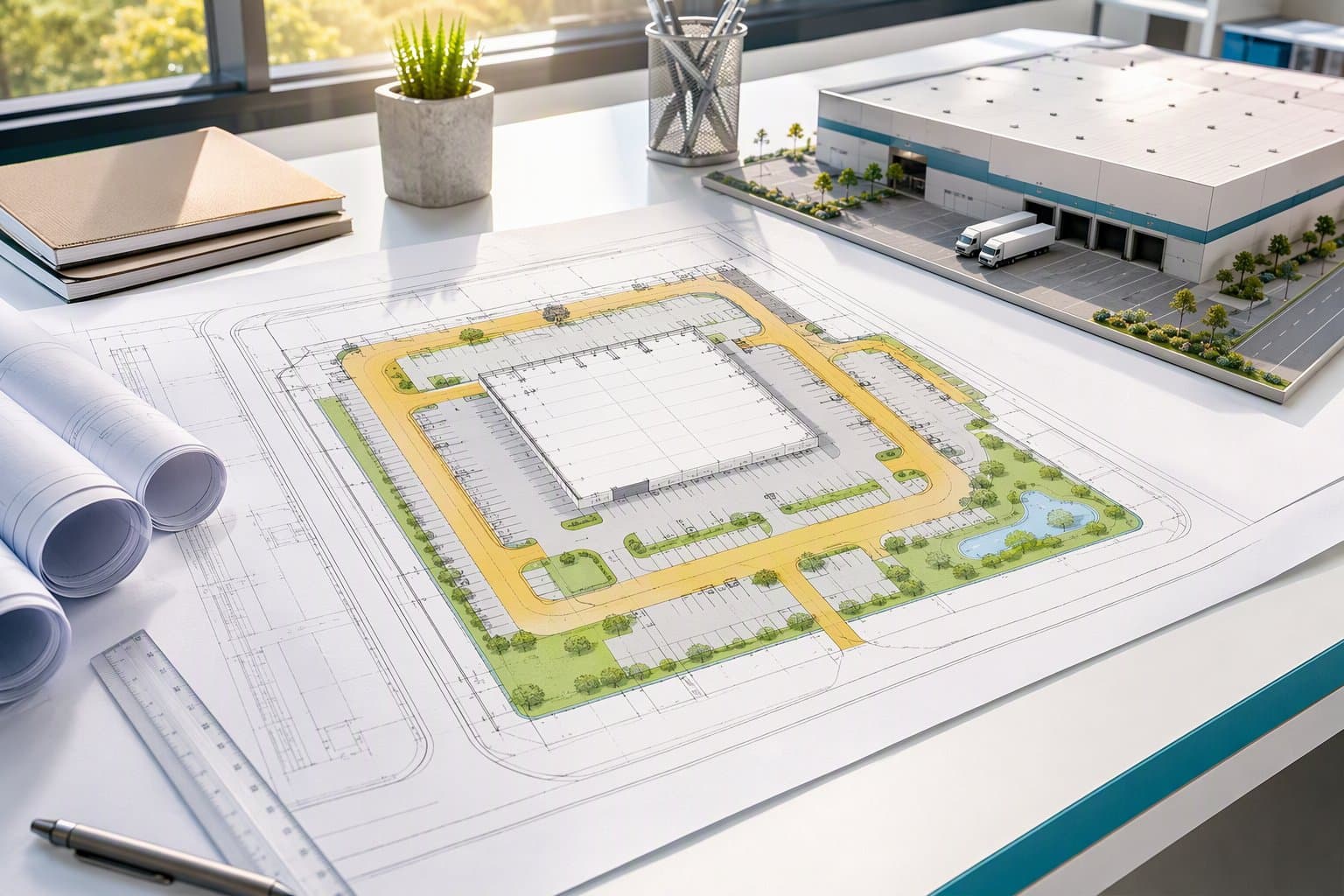 Sustainable Paving Proposal - illustration, Jake Team LLC