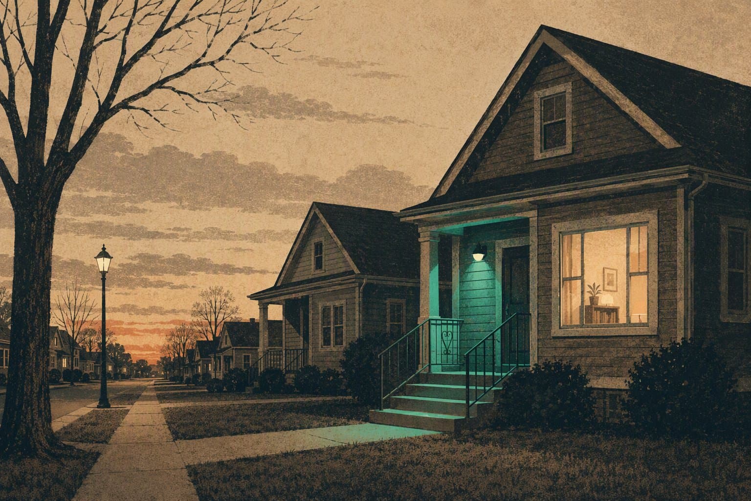 Green light window - illustration, Jake Team LLC