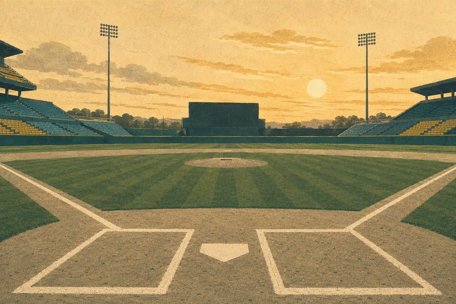 Miami baseball stadium - illustration, Jake Team LLC