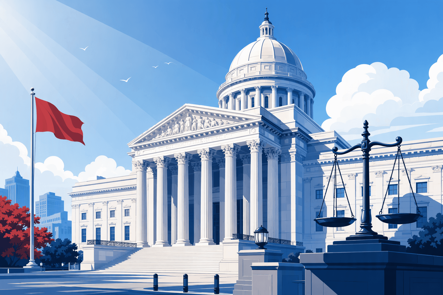 capital proceedings - illustration, Jake Team LLC