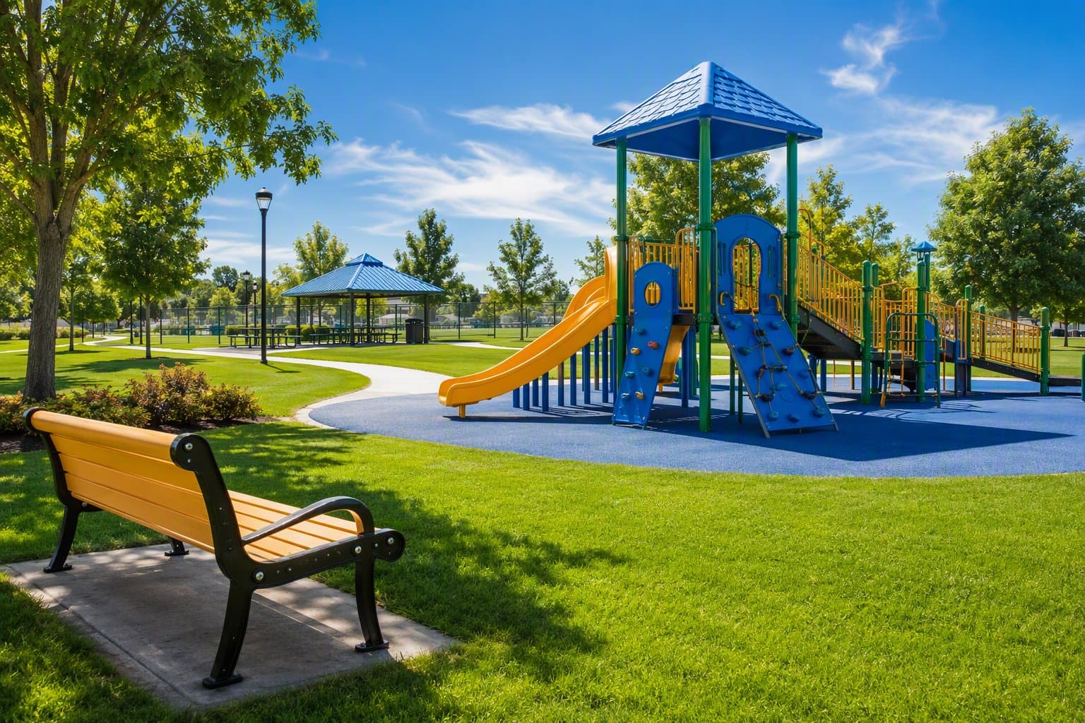 Park Playground - illustration, Jake Team LLC