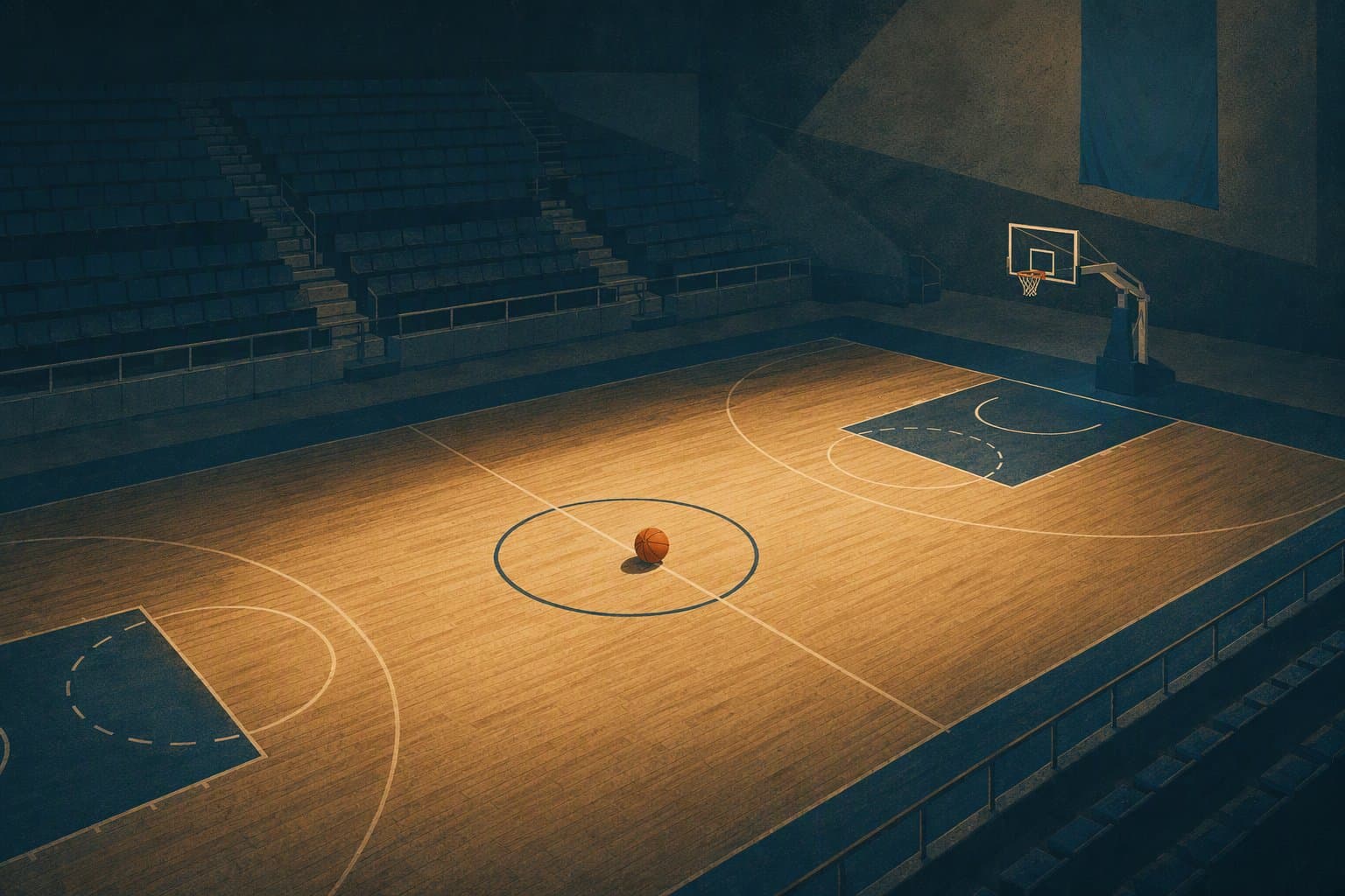 Basketball Victory - illustration, Jake Team LLC