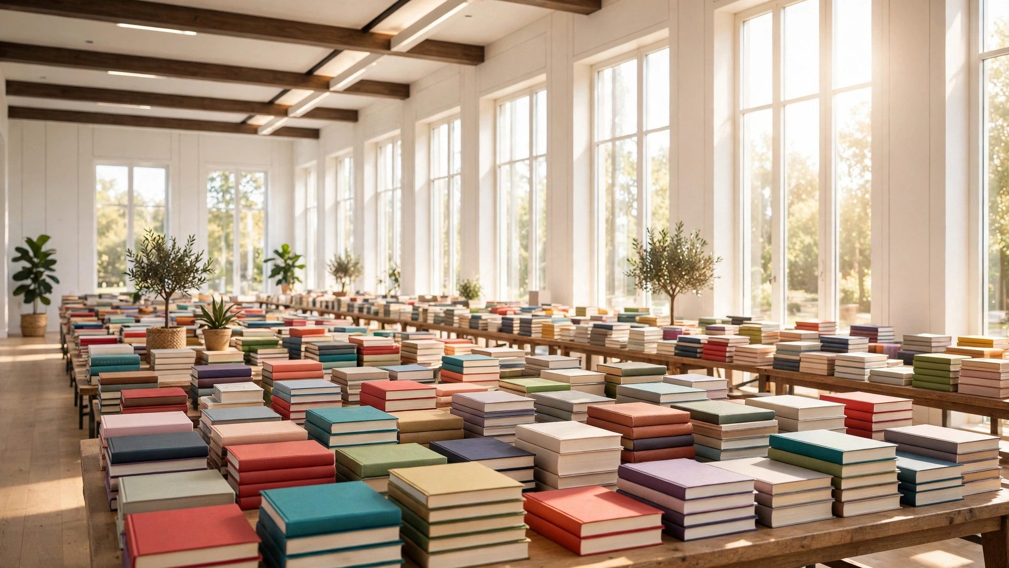 4th Annual Book Fair - Books, Beef and Bucks — Illustration by Jake Team LLC